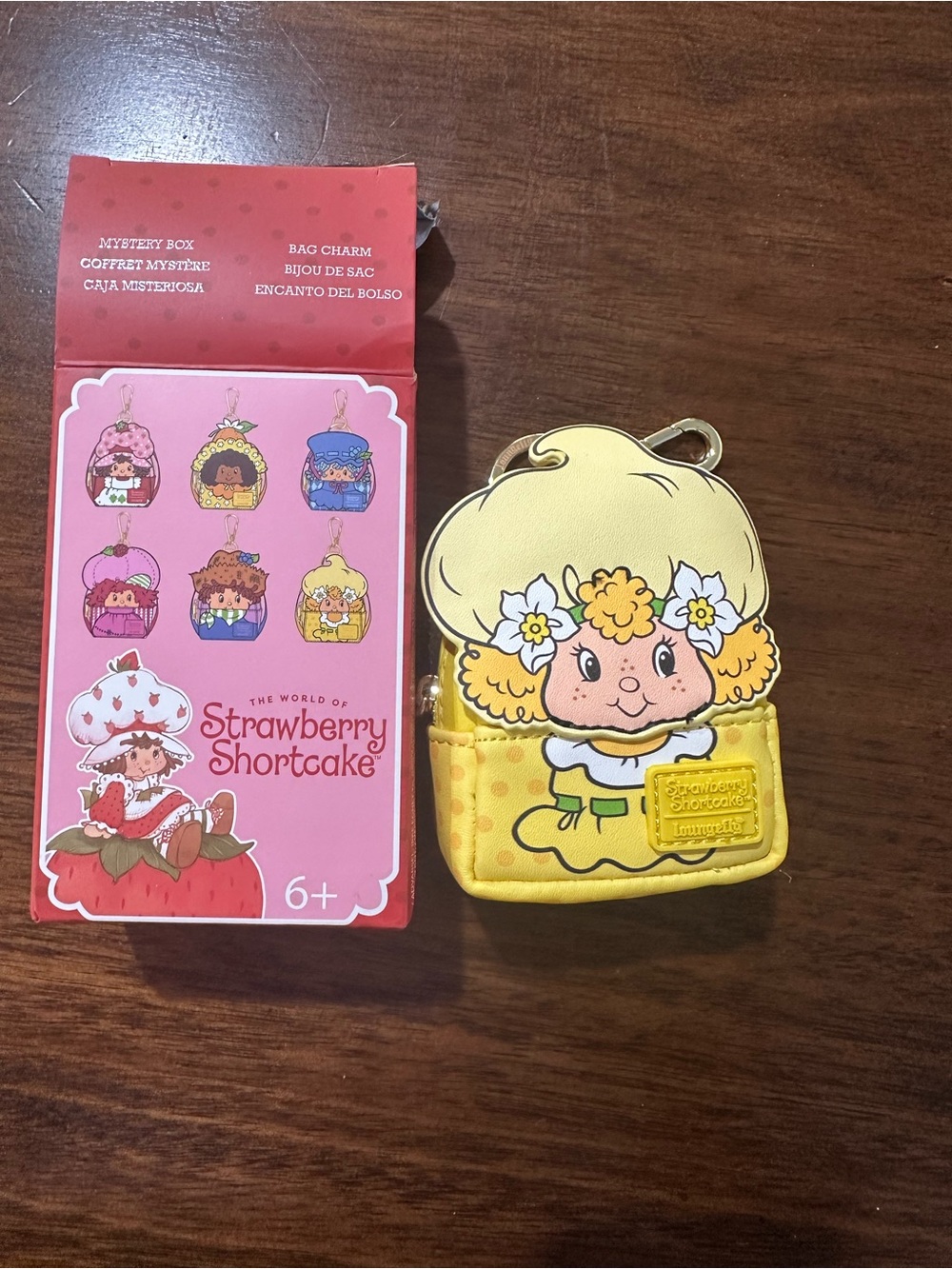 Loungefly Confirmed Lemon Meringue Mystery Blind Box Mini Backpack Charm